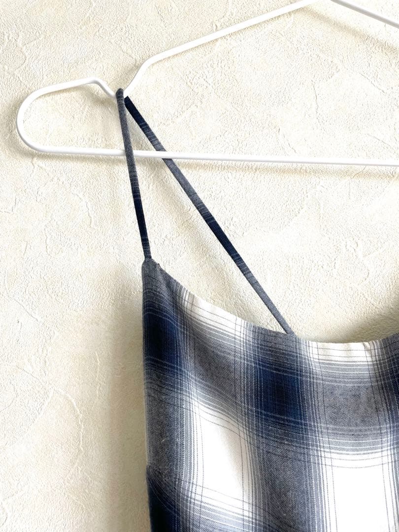 pheeny フィーニー　オールインワン　サロペット　オンブレ　チェック