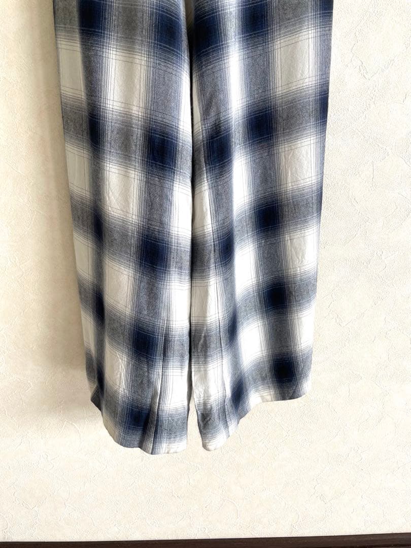 pheeny フィーニー　オールインワン　サロペット　オンブレ　チェック