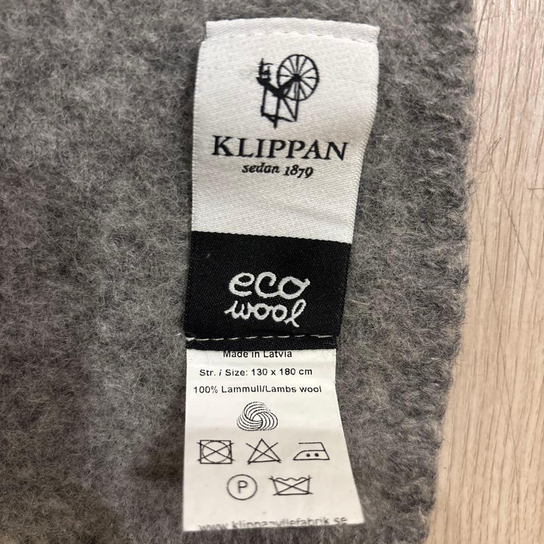 ミナペルホネン KLIPPAN ウールブランケット
