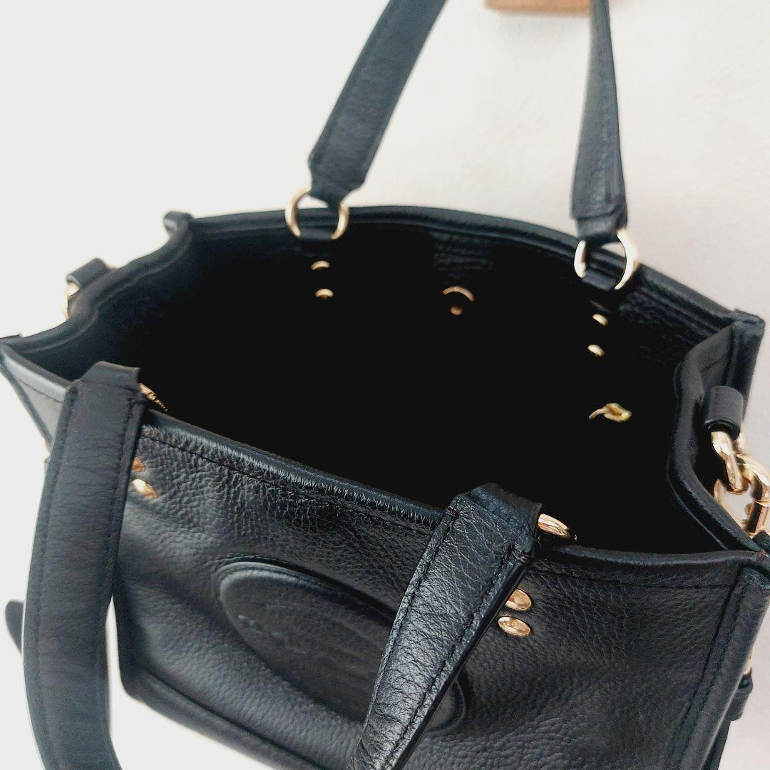 COACH コーチブラック デンプシー トートバッグ