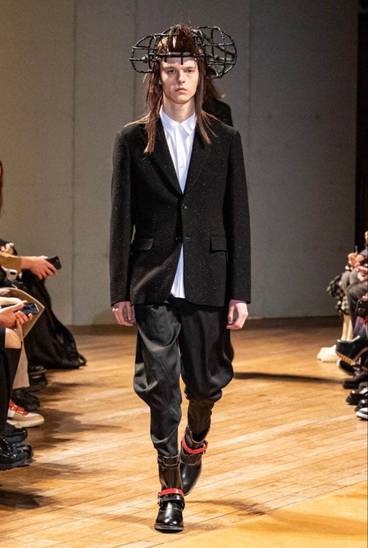 美品 稀少 23aw コムデギャルソンオムプリュス 変形パンツ