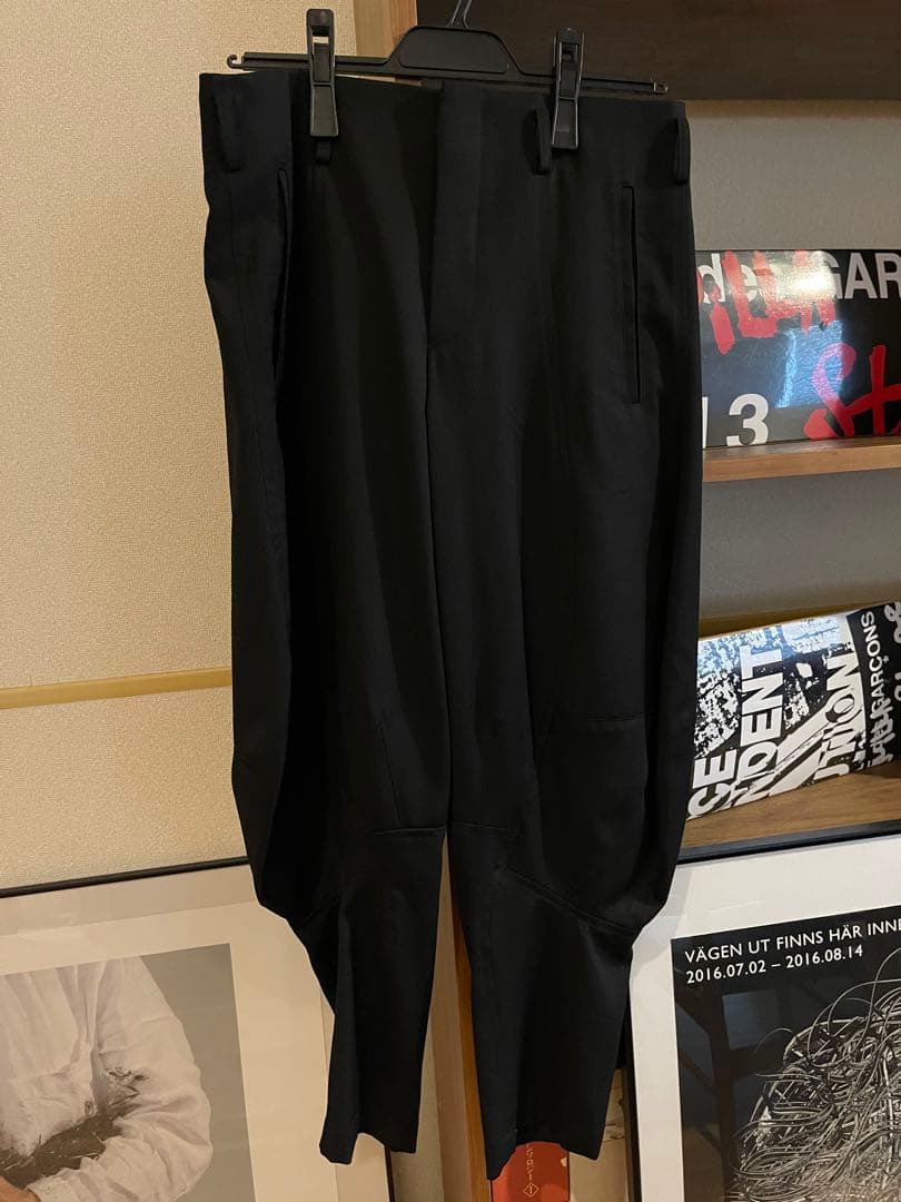 美品 稀少 23aw コムデギャルソンオムプリュス 変形パンツ