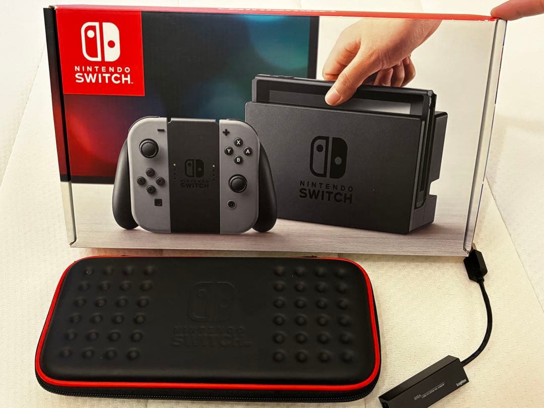 【付属品・箱完備】Nintendo Switch 本体＋おまけ付き