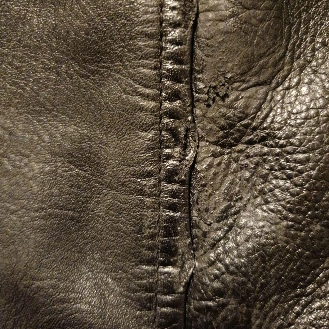 商品番号：2 　KUSHITANI ブラック 牛革レザージャケット L