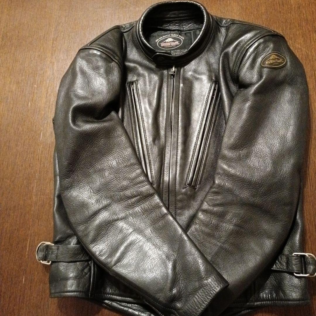 商品番号：2 　KUSHITANI ブラック 牛革レザージャケット L