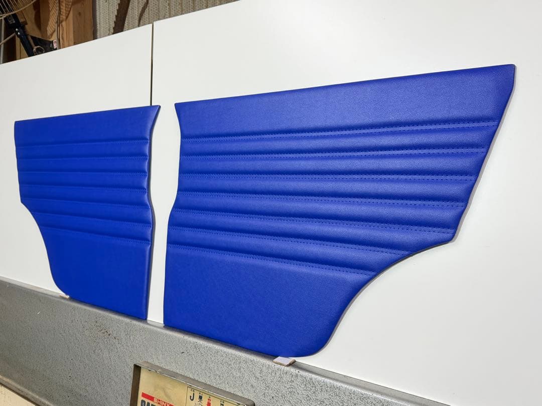 ★ たかくんモーリス・ローバー ミニ用内張り ブルー前後4枚セット ★