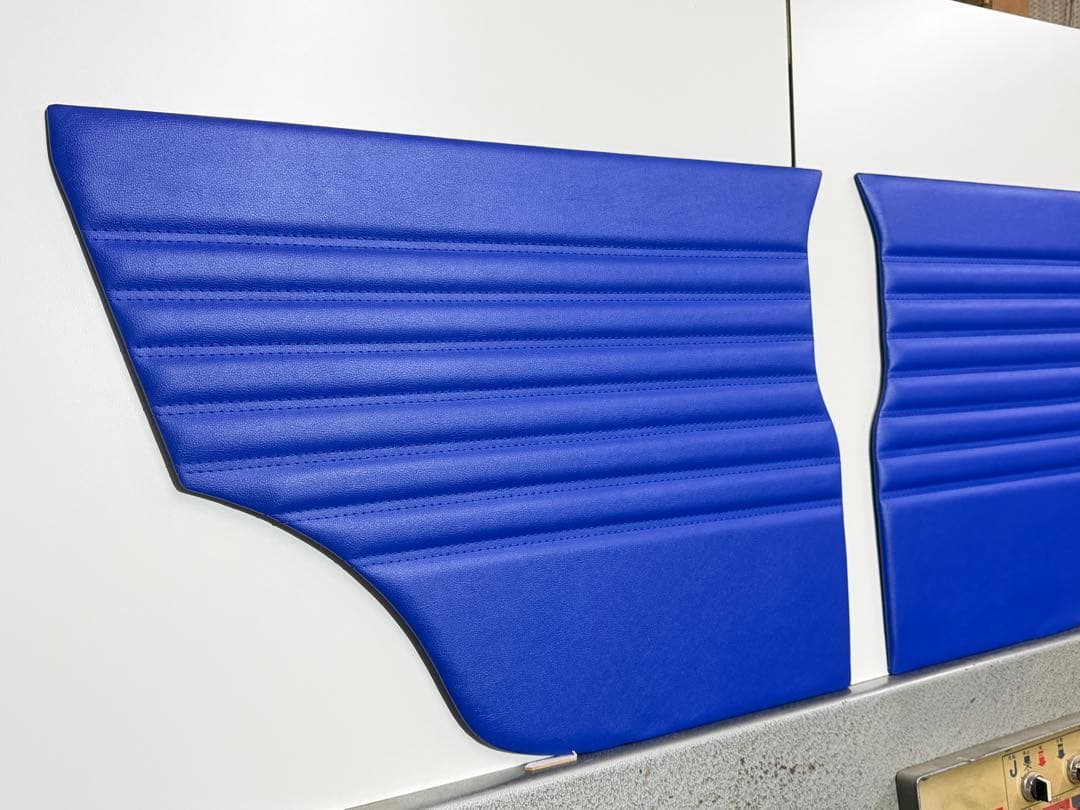 ★ たかくんモーリス・ローバー ミニ用内張り ブルー前後4枚セット ★