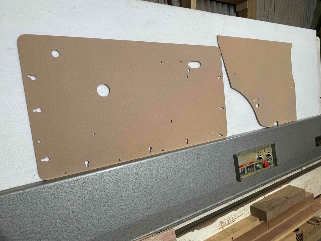 ★ たかくんモーリス・ローバー ミニ用内張り ブルー前後4枚セット ★