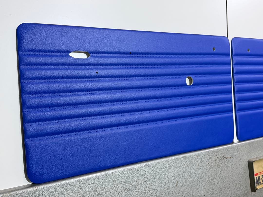 ★ たかくんモーリス・ローバー ミニ用内張り ブルー前後4枚セット ★