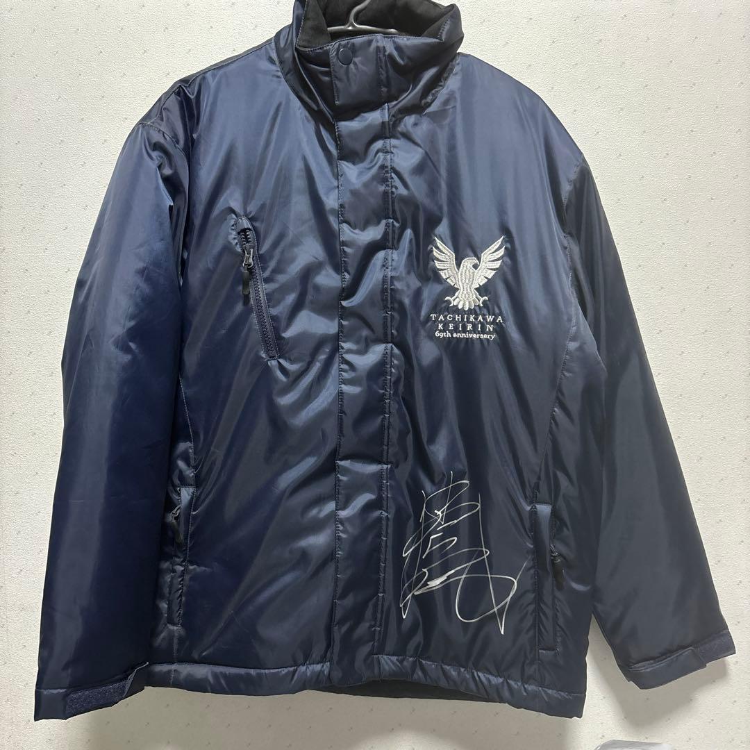 立川競輪　69周年 アウター　清水裕友選手　直筆サイン　競輪