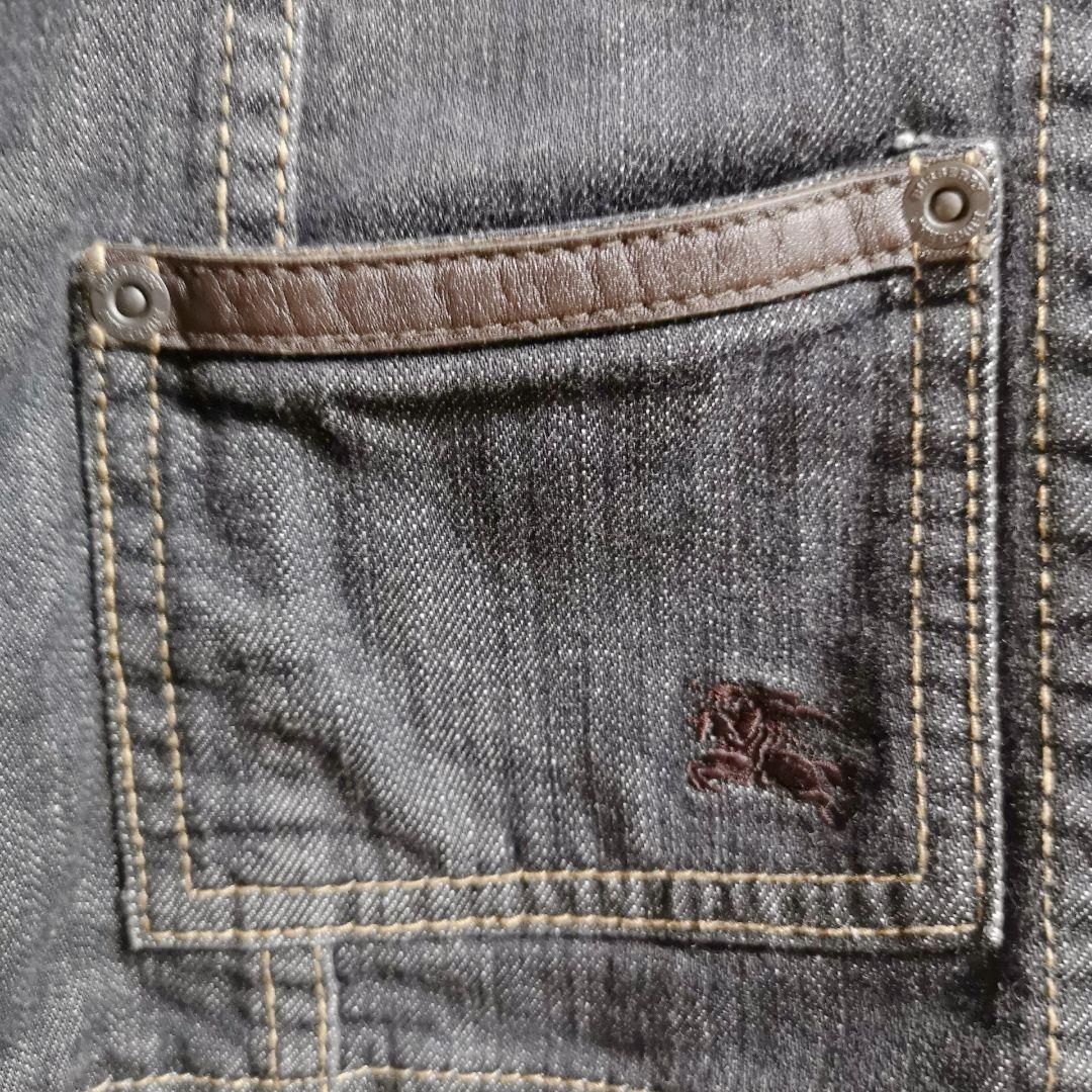 BURBERRY ブラック デニムジャケット Ｇジャン 44