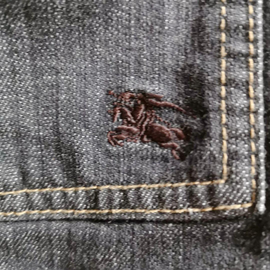 BURBERRY ブラック デニムジャケット Ｇジャン 44