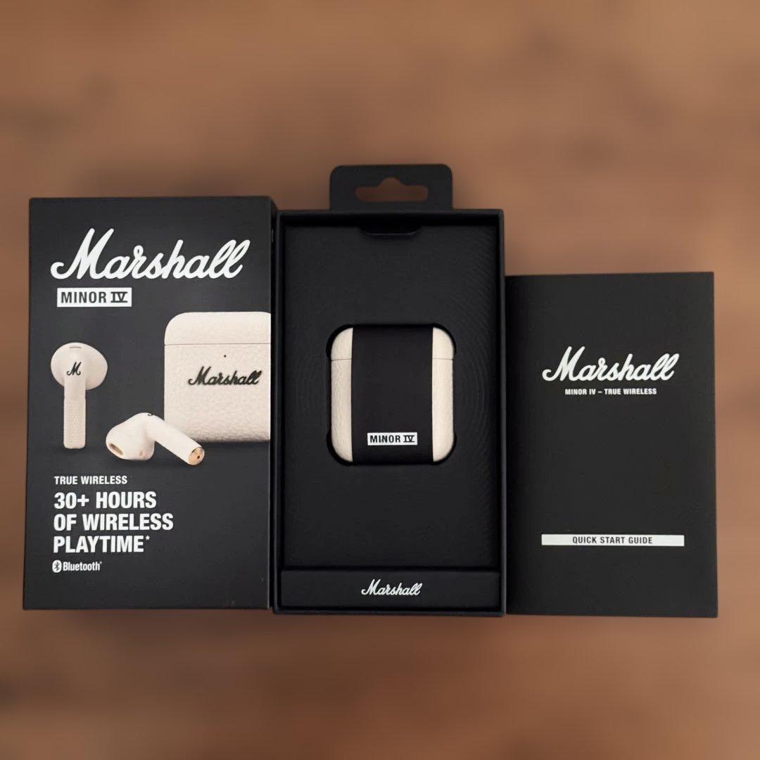 Marshall MINOR4 CREAM　ワイヤレス イヤホン