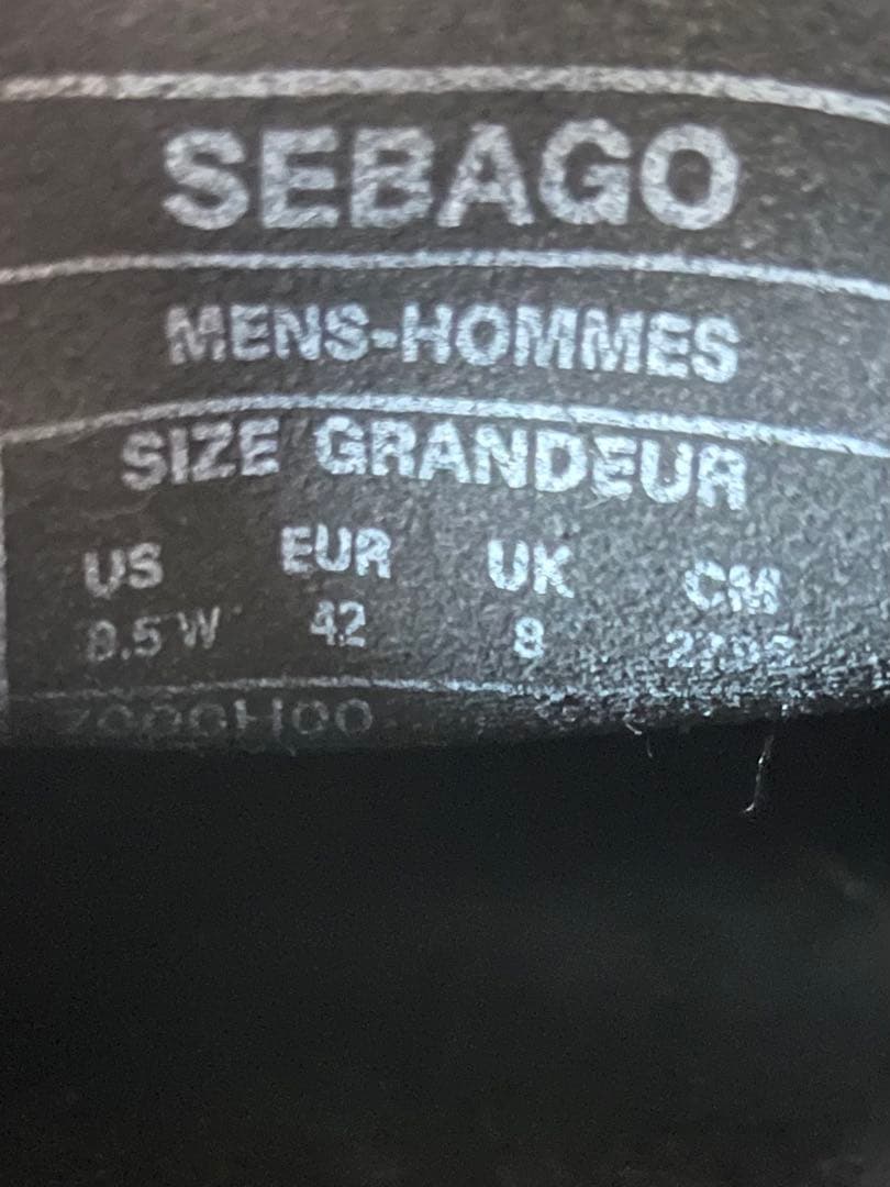 SEBAGO セバゴ 黒 モカシン