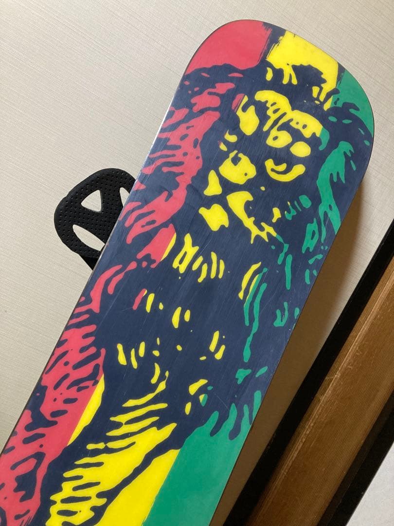 Burton 150 スノーボード セット　ボブ・マーリー
