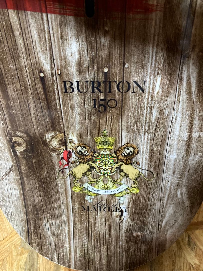 Burton 150 スノーボード セット　ボブ・マーリー