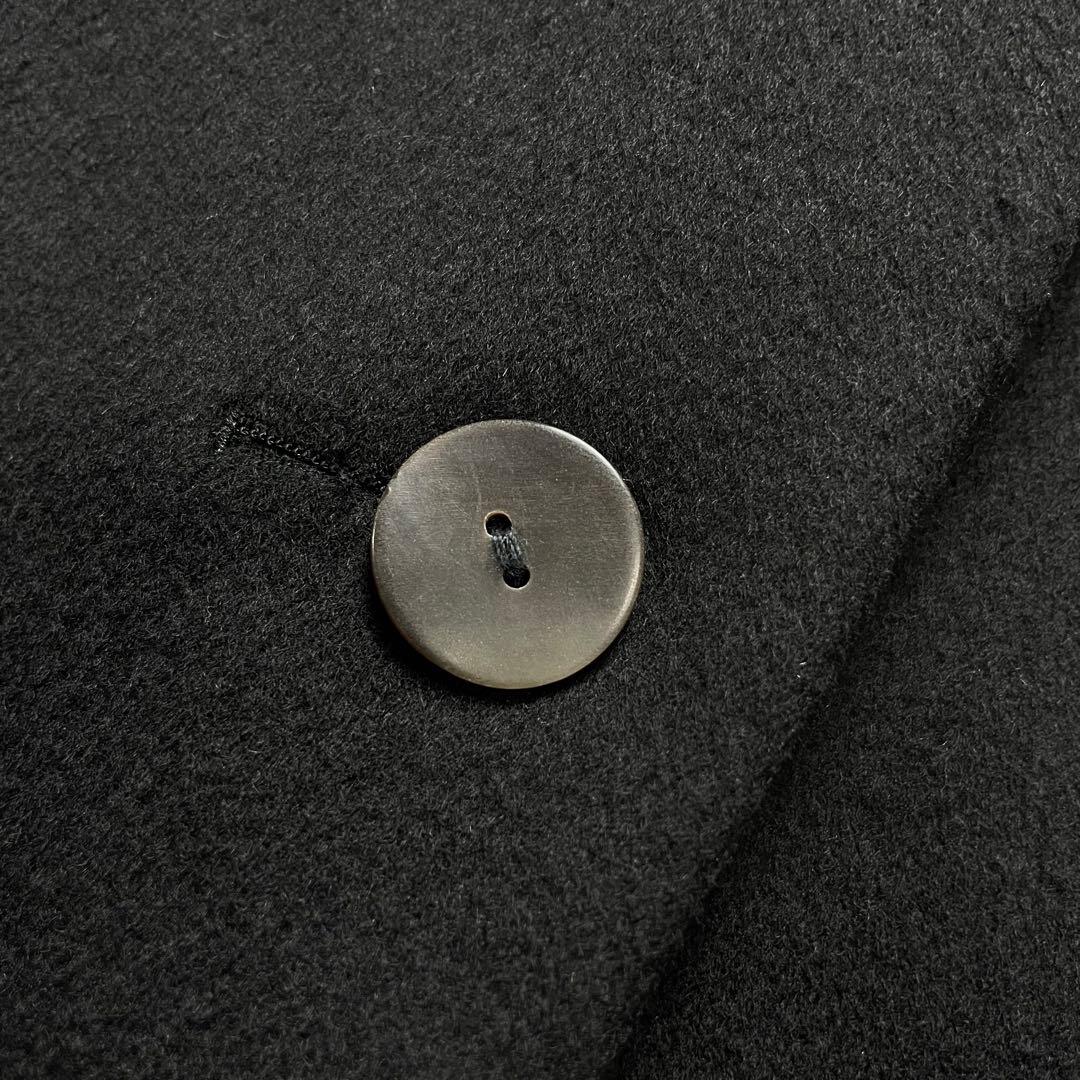 カシミヤ100%✨GIANNI LO GIUDICE ロングコート 黒 36 M