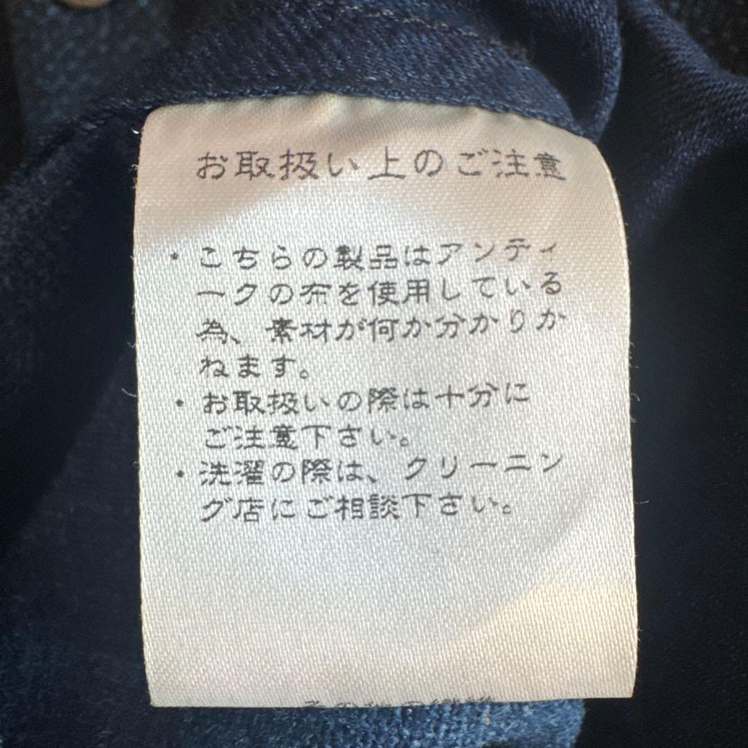 オスティアジャパン衣 アンティーク 古布ワンピース 一点物