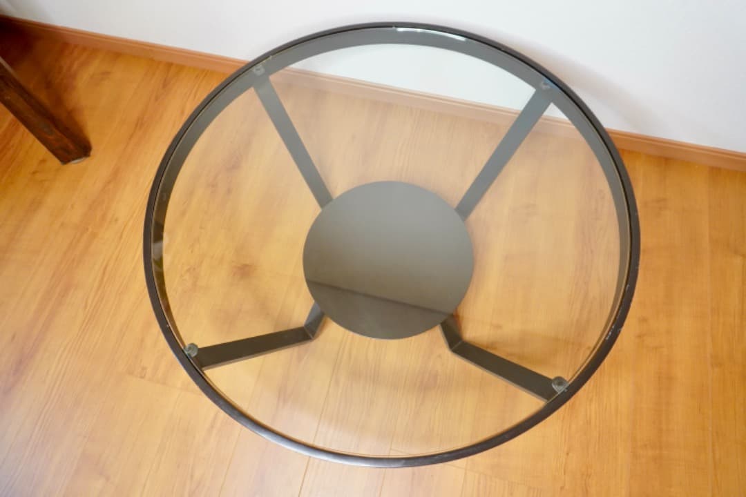 ARTE japan ガラステーブル Mattina 80cm