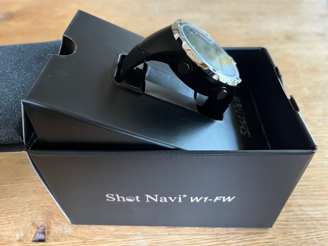 【JAL機内購入】【未使用】Shot Navi W1-FW GPSゴルフウォッチ