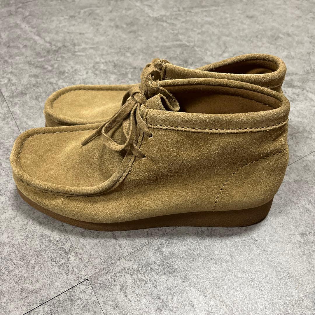 極美品 clarks ワラビー US8.5 送料無料