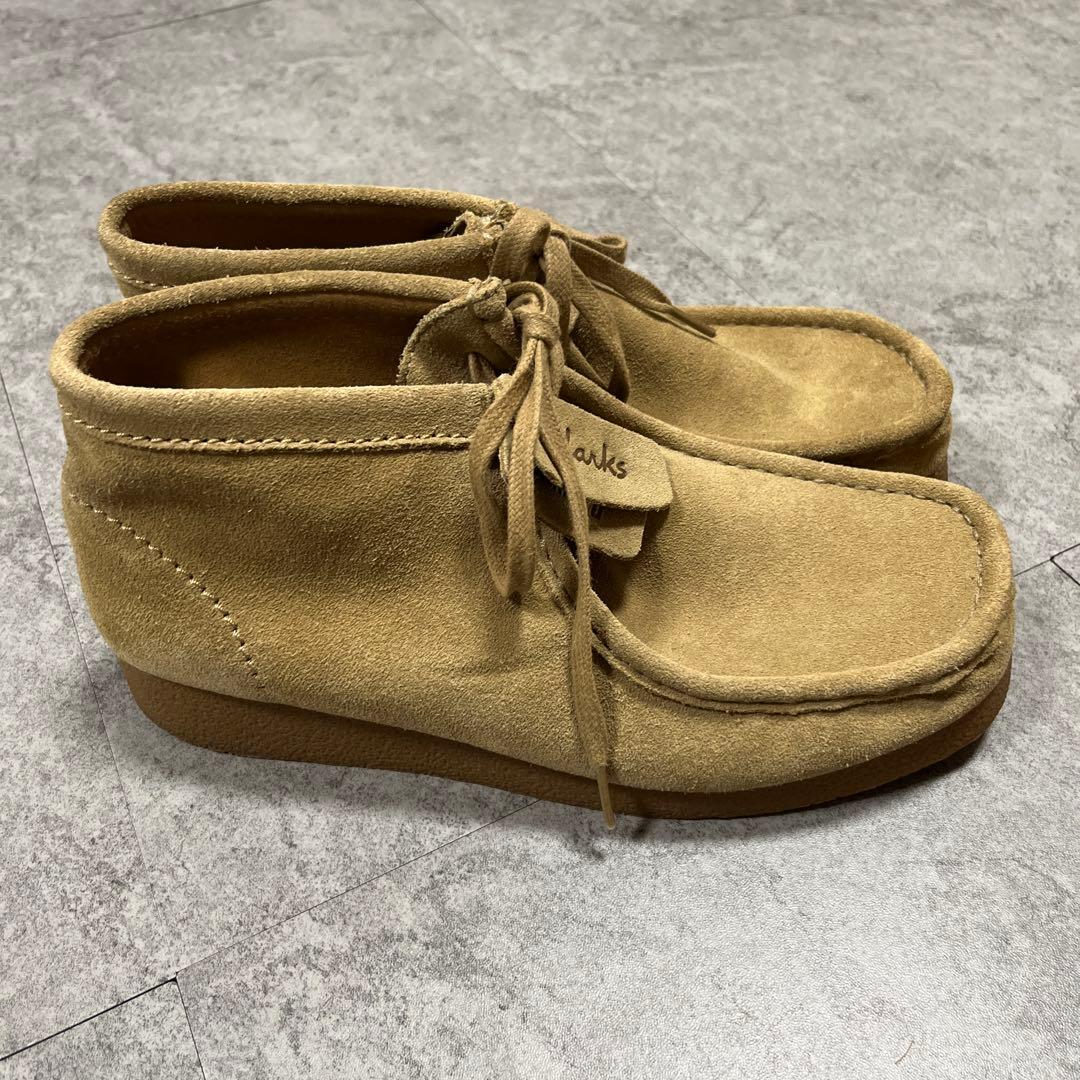 極美品 clarks ワラビー US8.5 送料無料