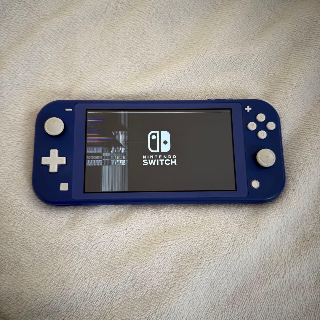 Switchライト本体　ジャンク品　ブルー