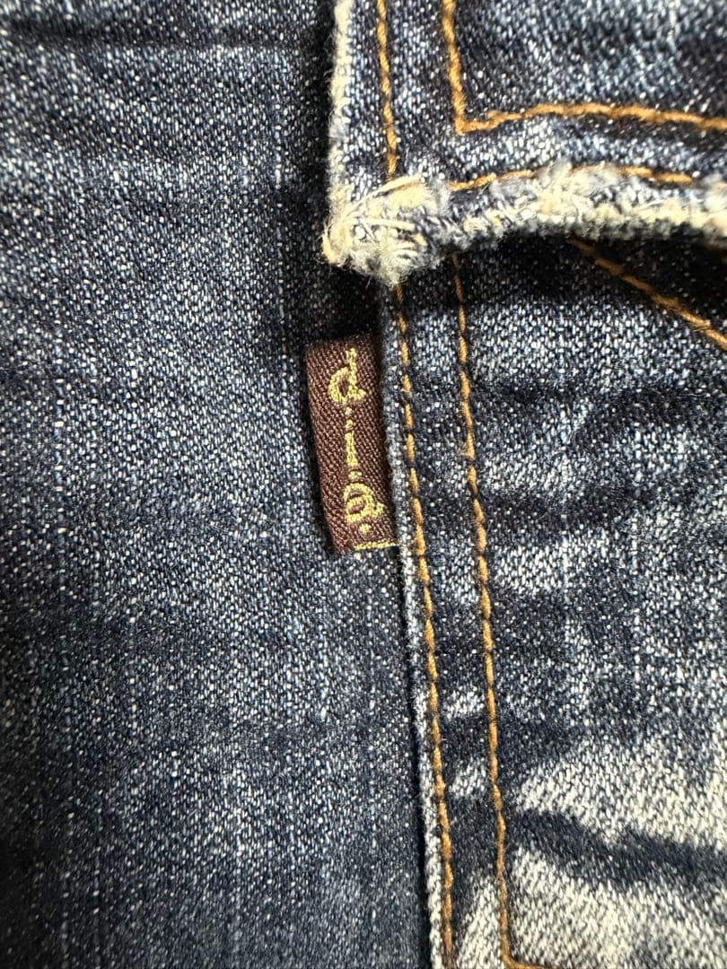 d.i.a. ダメージデニムミニスカート