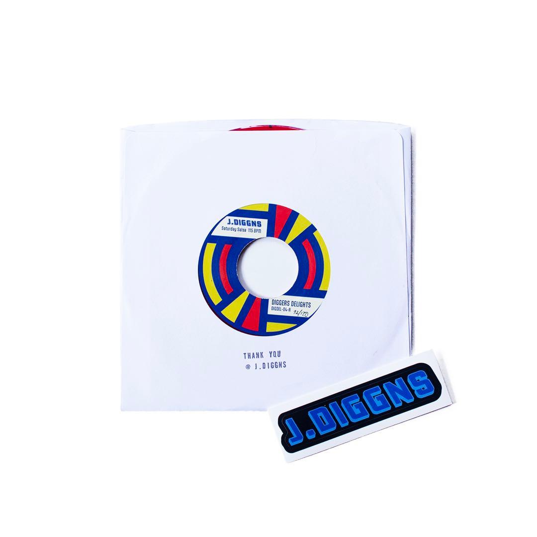 限定盤 激レア盤 J.DIGGNS SATURDAY SALSA