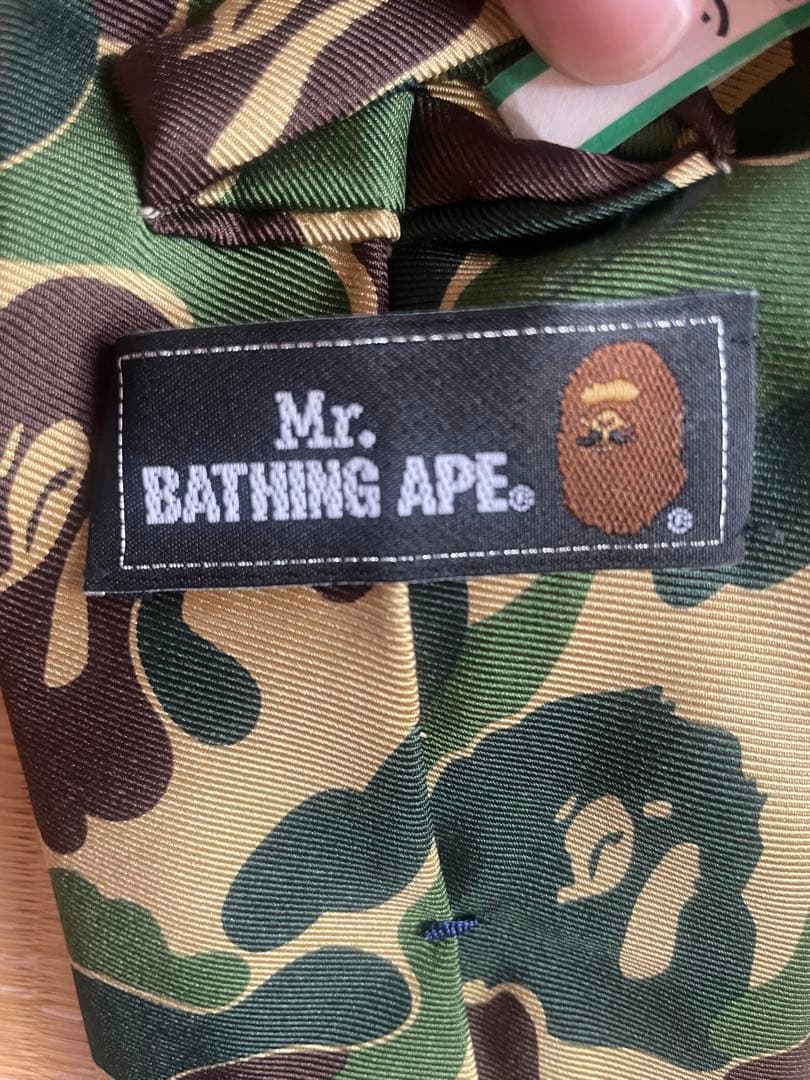 A BATHING APE カモ迷彩ネクタイ