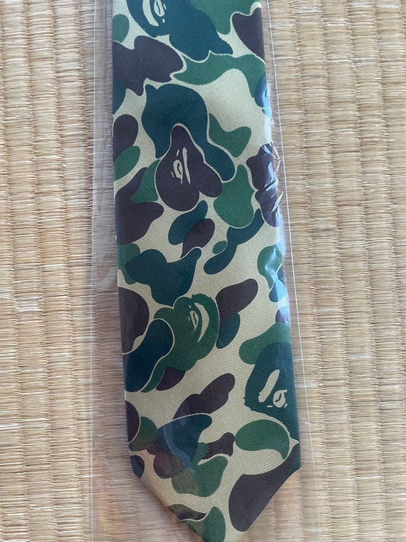 A BATHING APE カモ迷彩ネクタイ