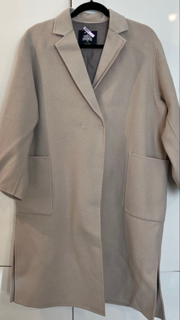 SLOBE IENA HAMILTONダブルフェイスロングチェスターコート36