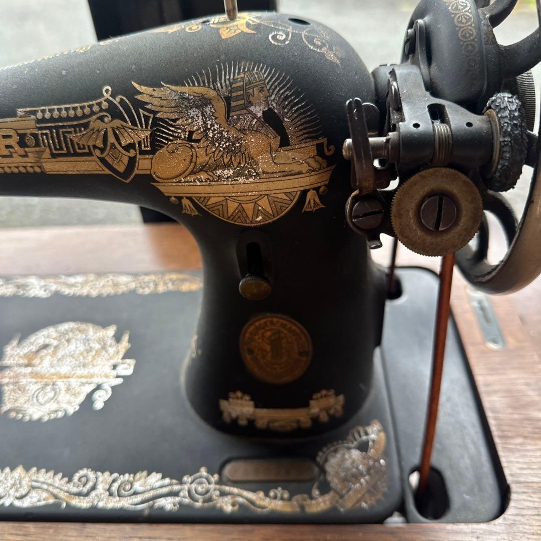 これで本当に削除❣️ヴィンテージ　シンガーミシン