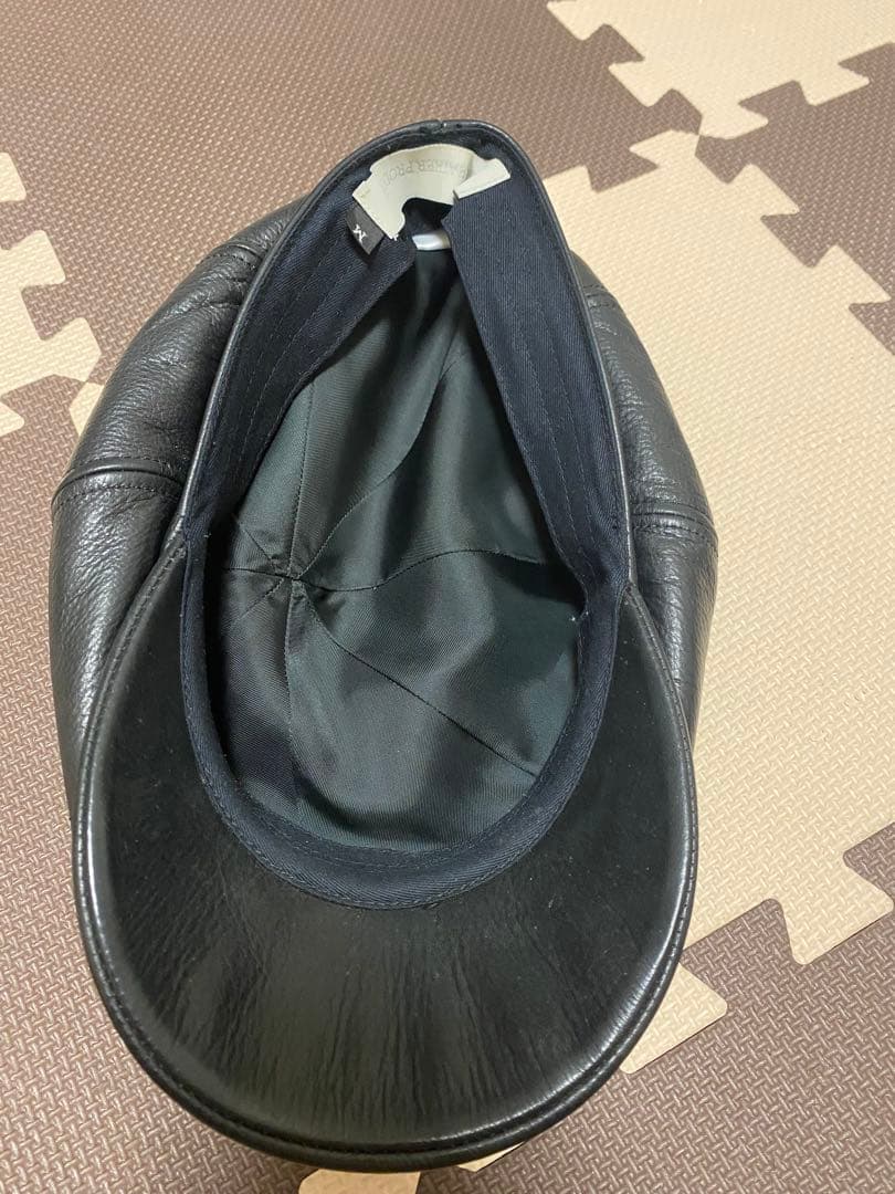 Y'2 LEATHER PRODUCTS ブラックキャスケット M