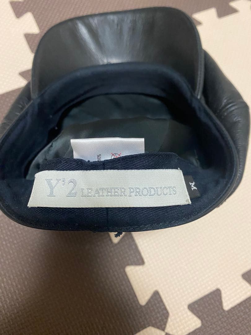 Y'2 LEATHER PRODUCTS ブラックキャスケット M