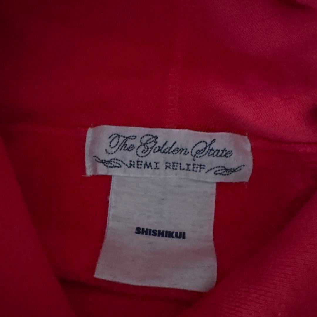 SHISHIKUI ブラッシュド 赤XS