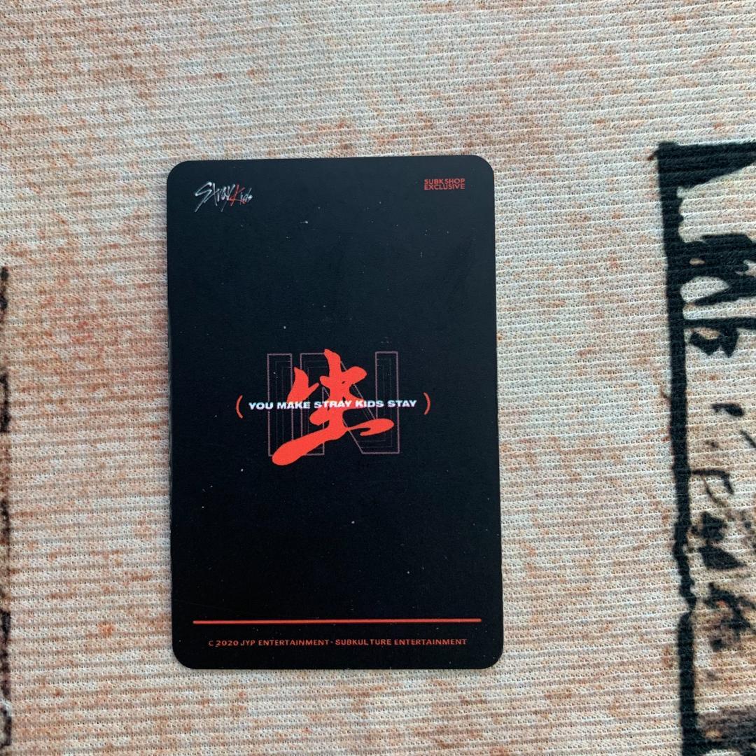 StrayKids ハン SUBK shop スキズ IN生 トレカ