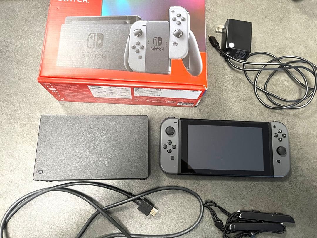 Switch Nintendo Switch Joy-Con L R グレー …