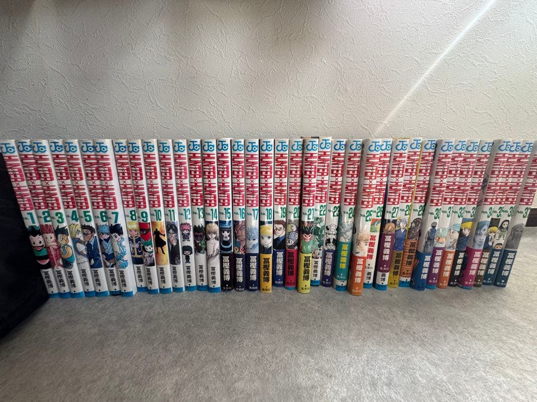 ハンターハンター全巻セット1-37 初版多数