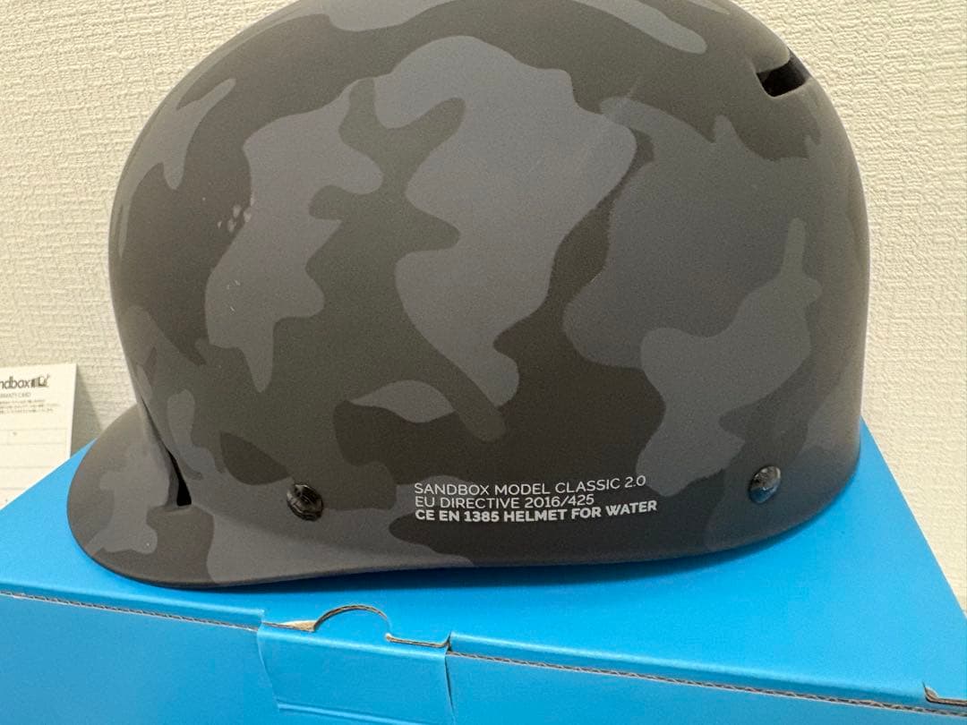 sandbox サイズL ブラックカモ ヘルメット
