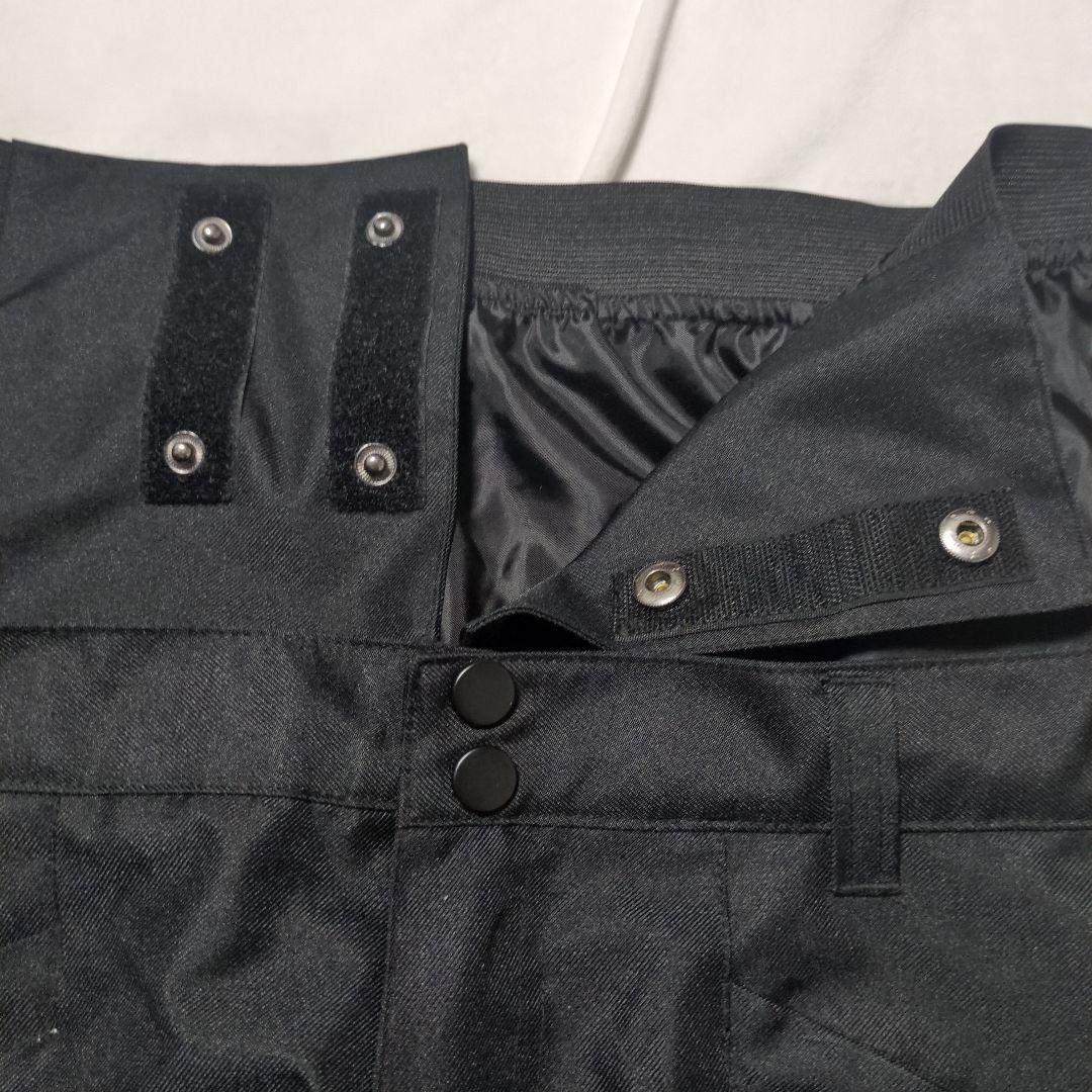 1回着 2024モデル kissmark スノボウェア 白 黒 L 上下セット