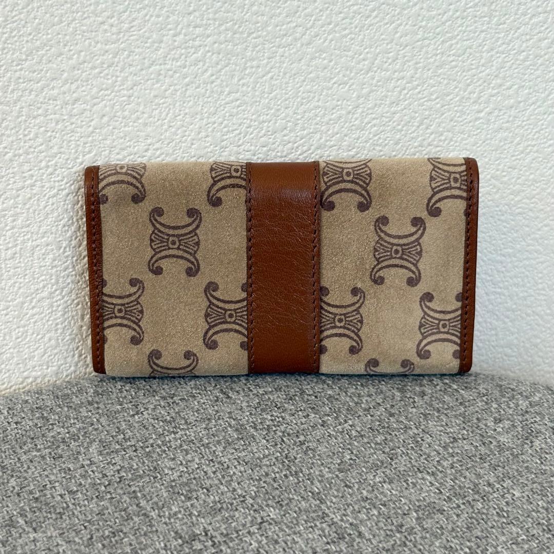 【箱付き】【極美品】セリーヌ マカダム柄 キーケース ゴールド 馬車金具 240