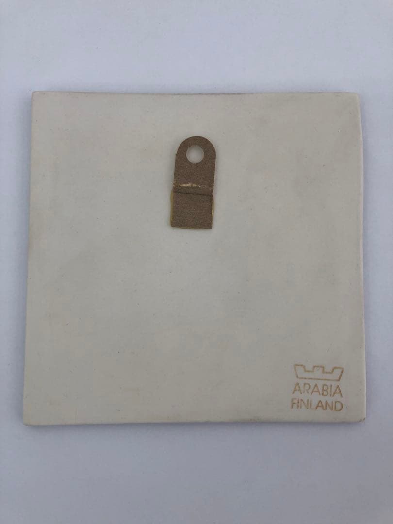 アラビア ヘルヤ・リウッコ 「朝焼けのボート」　「マットを干す」　2点セット