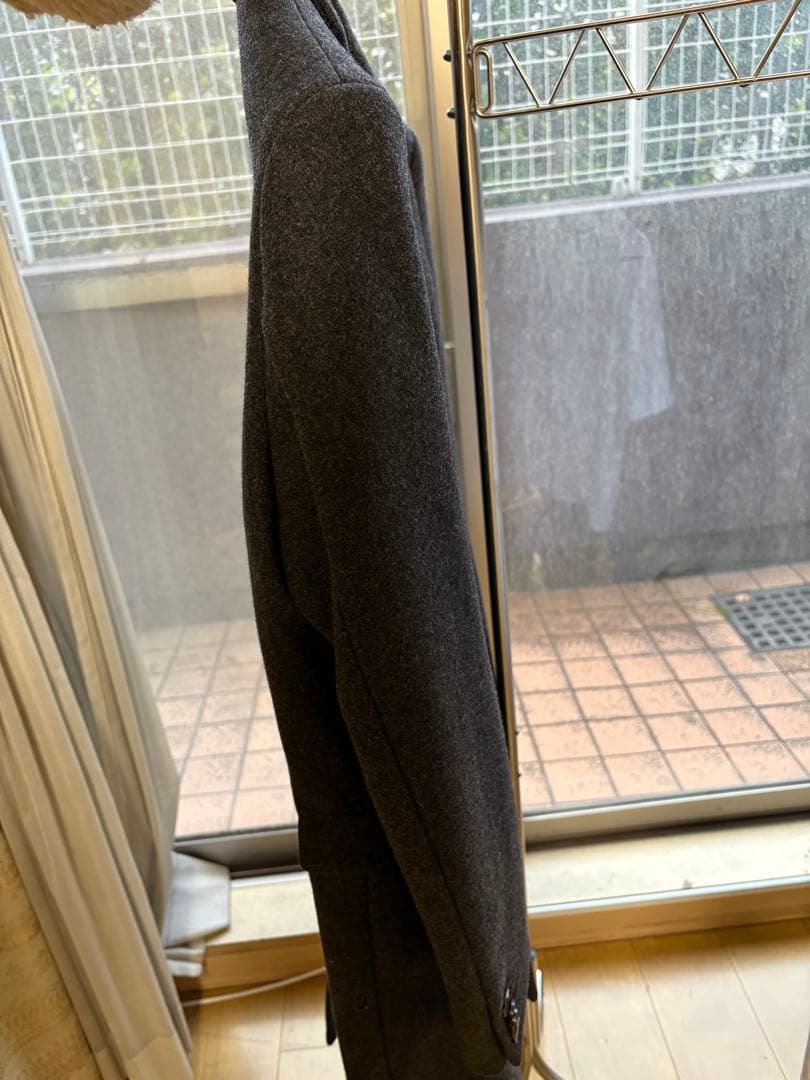 acne studios チェスターコート ウール グレー