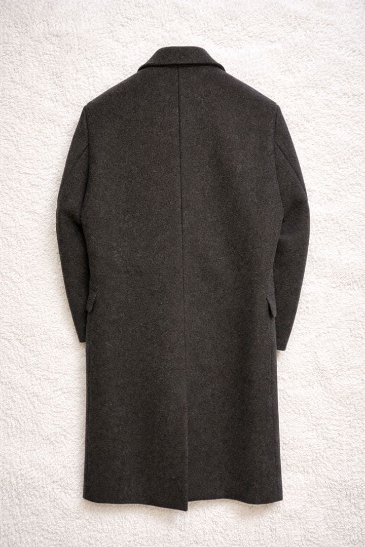 acne studios チェスターコート ウール グレー