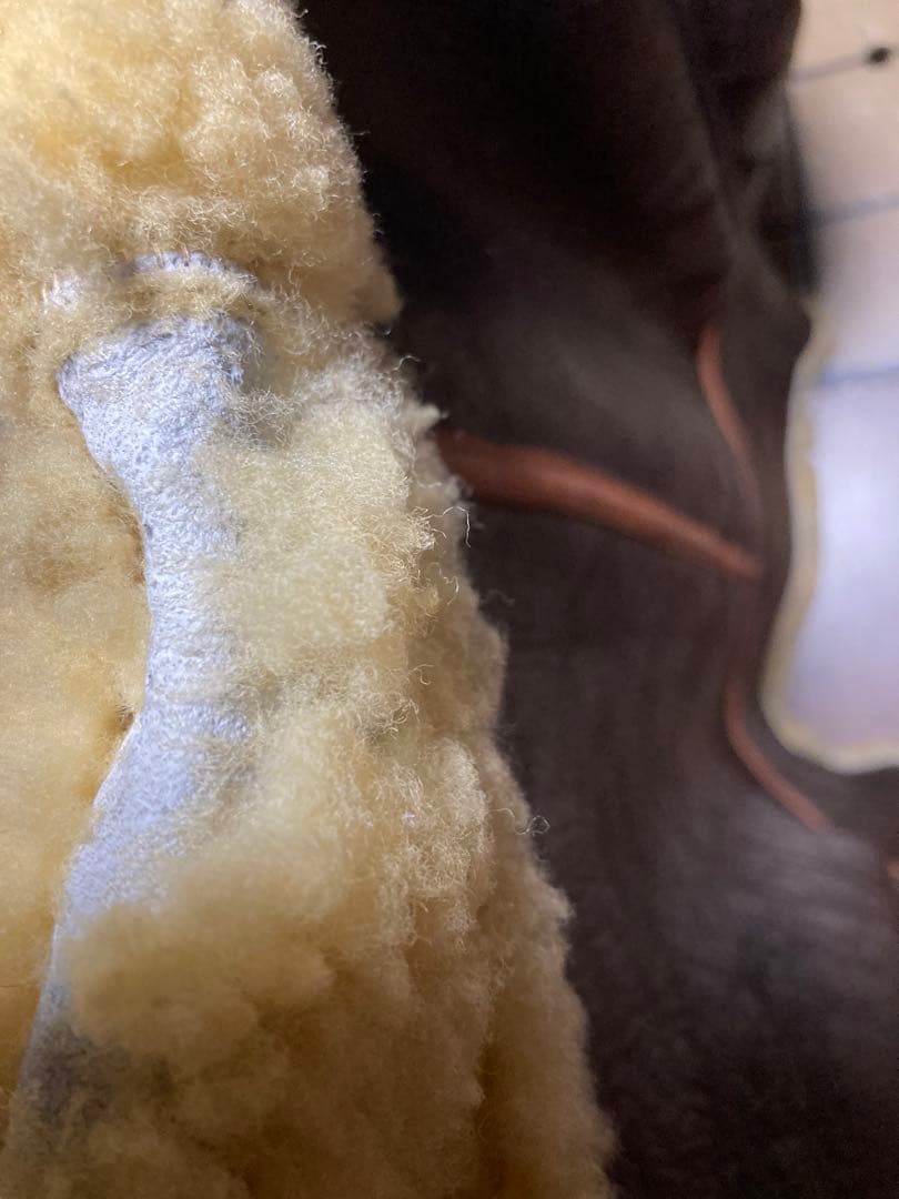 な*ん様 バズリクソンズ　フライトジャケット　B-6 ムートン　羊