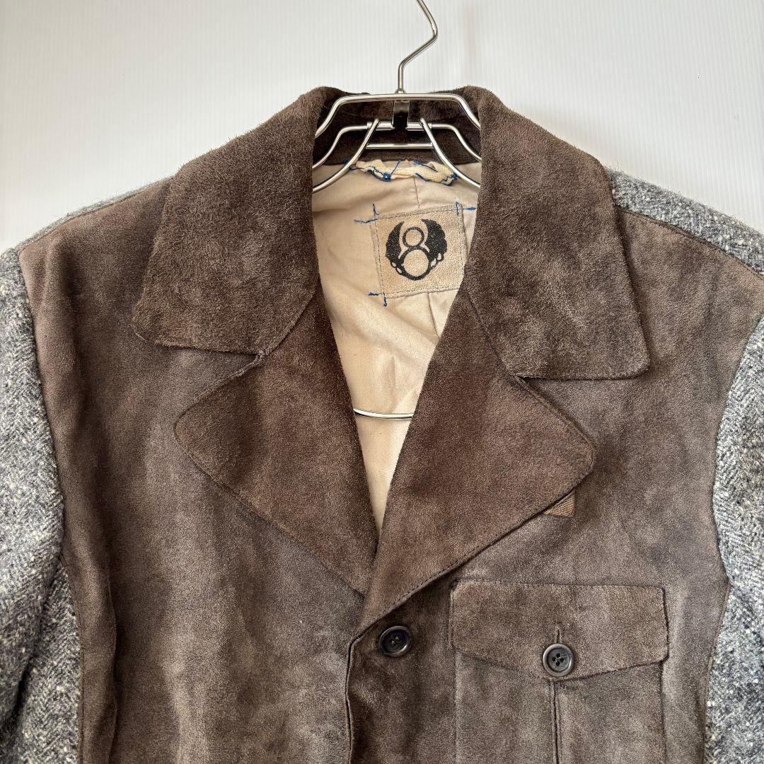 【本革仕様】Hettabretz　テーラードジャケット　ヤギ本革　イタリア製