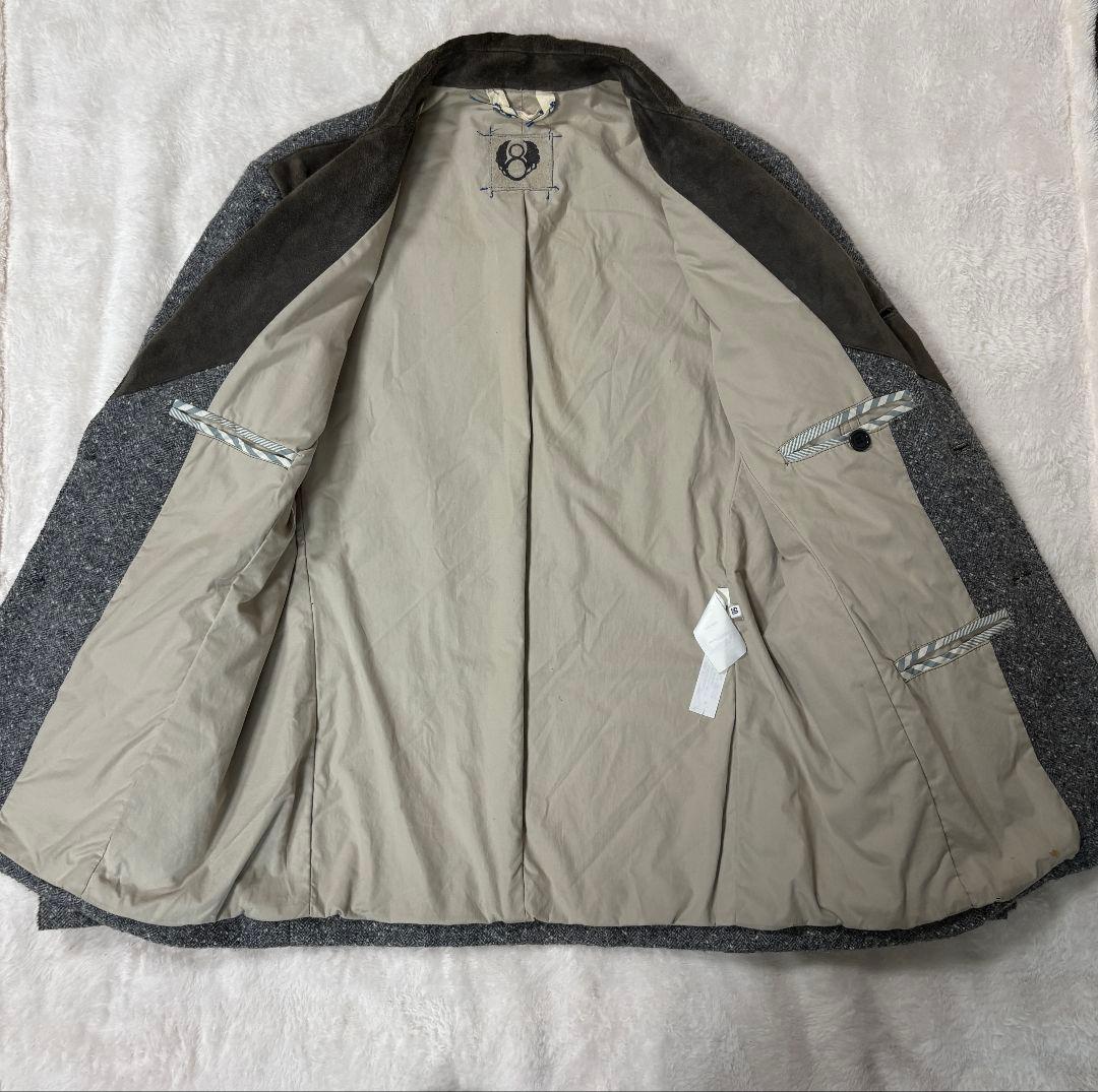 【本革仕様】Hettabretz　テーラードジャケット　ヤギ本革　イタリア製