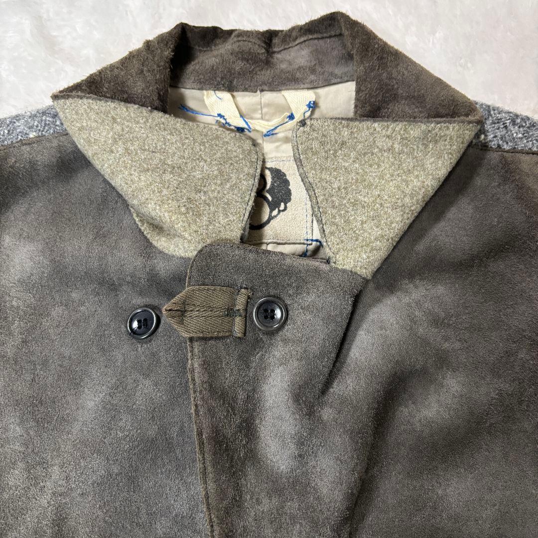 【本革仕様】Hettabretz　テーラードジャケット　ヤギ本革　イタリア製