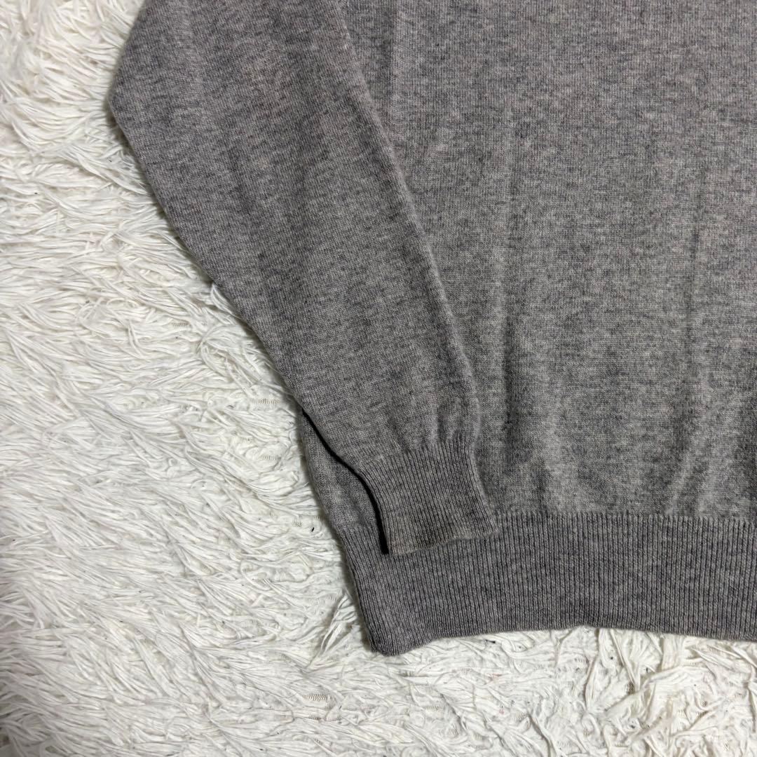 CUTTER&BUCK カシミヤ100% Vネック ニット セーター Lサイズ